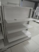 *Double Sided Gondola Shelving Unit