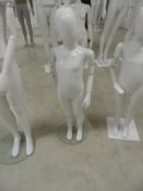 *Child Mannequin with Articulated Arms