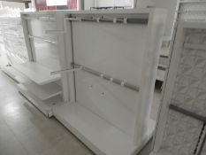 *Double Sided Mobile Garment Rail