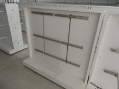 *Double Sided Mobile Garment Rail