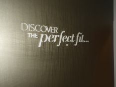 *Wall Mounted Sign "Discover the Perfect Fit"