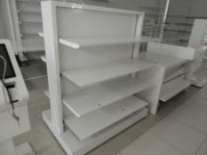 *Double Sided Gondola Shelving Unit