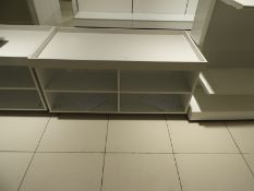 *Mobile Sales Counter with Storage