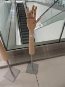 *Beech Wood Articulated Hand Display