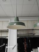 *Green Pendant Lamp Shade