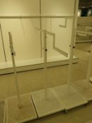 *Double Sided Mobile Garment Display Rail