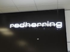 *Red Herring Illuminated Sign