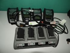 *Four Zebra QLNN220 Wi Fi Label Printers with Char