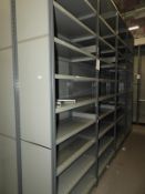 *Eight Bays of Boltless Stockroom Racking (two by