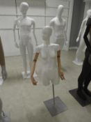 *Female Torso with Articulated Hands on Stand