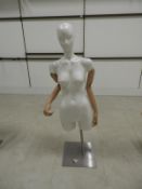 *Female Torso with Articulated Arms on Stand