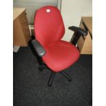 *Operator's Gas Lift Chair with Arms