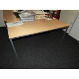 *Office Table in Lightwood Finish 140x80cm