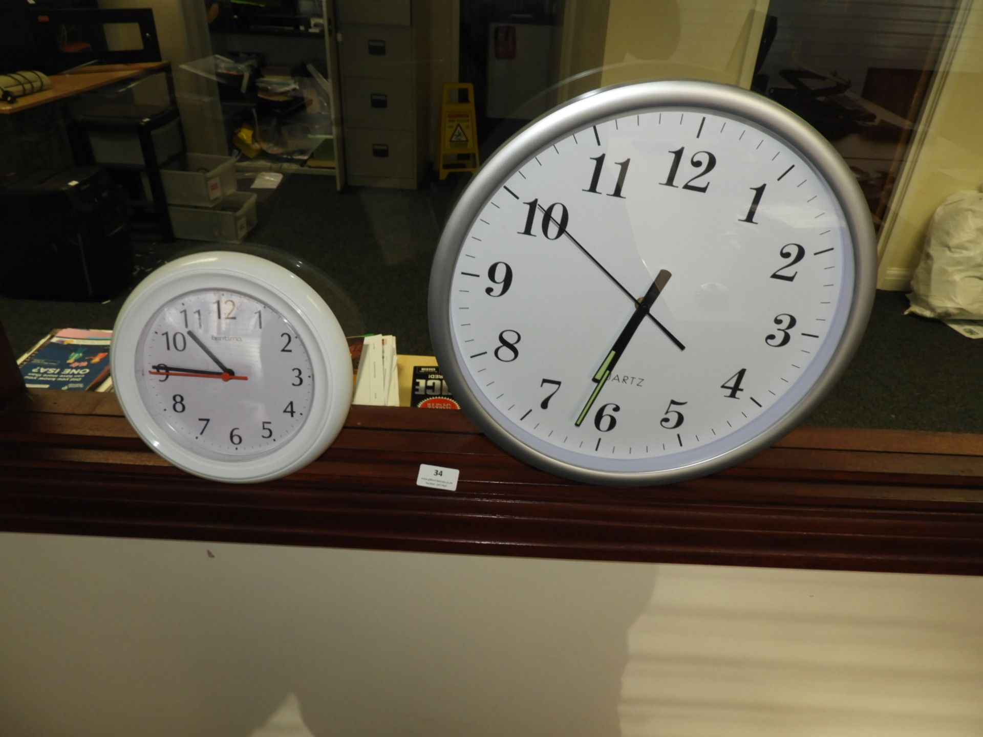 *Two Wall Clocks