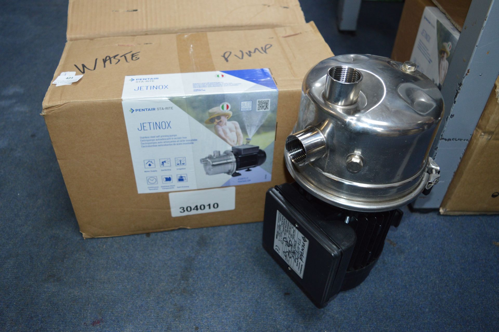 *Pentair Jetinox Waste Pump (as new)