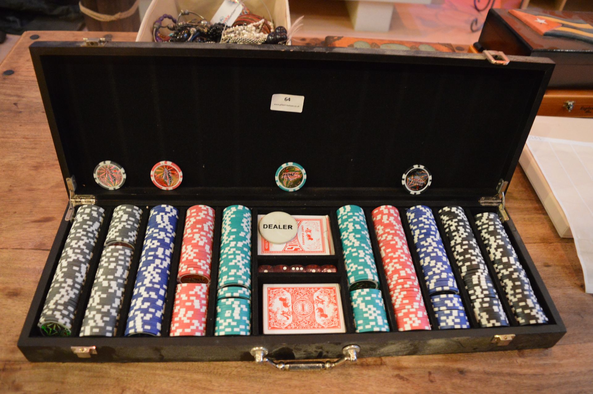 Cased Poker Set