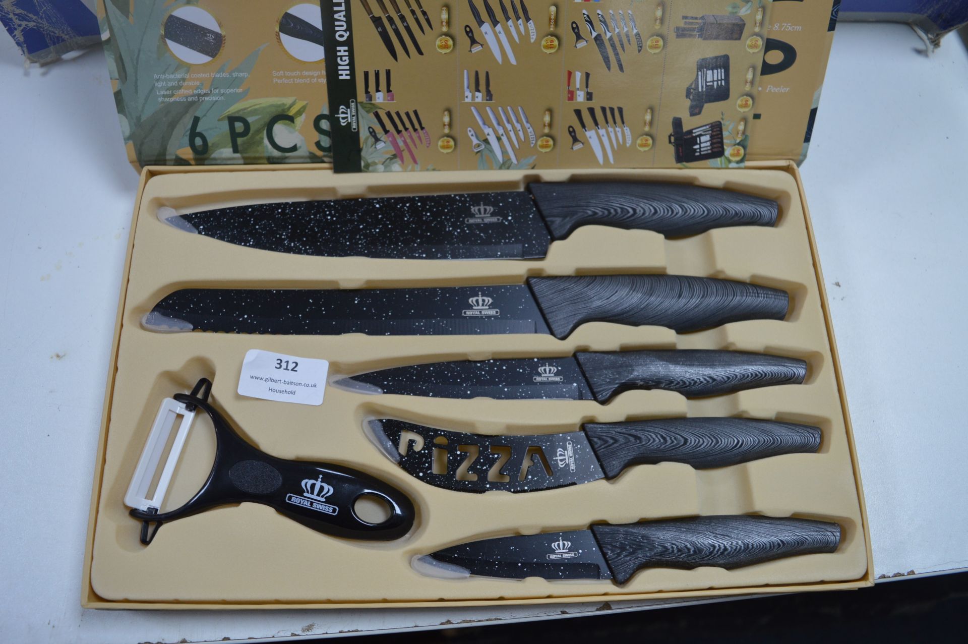 Royal Swiss 6pc Knife Set