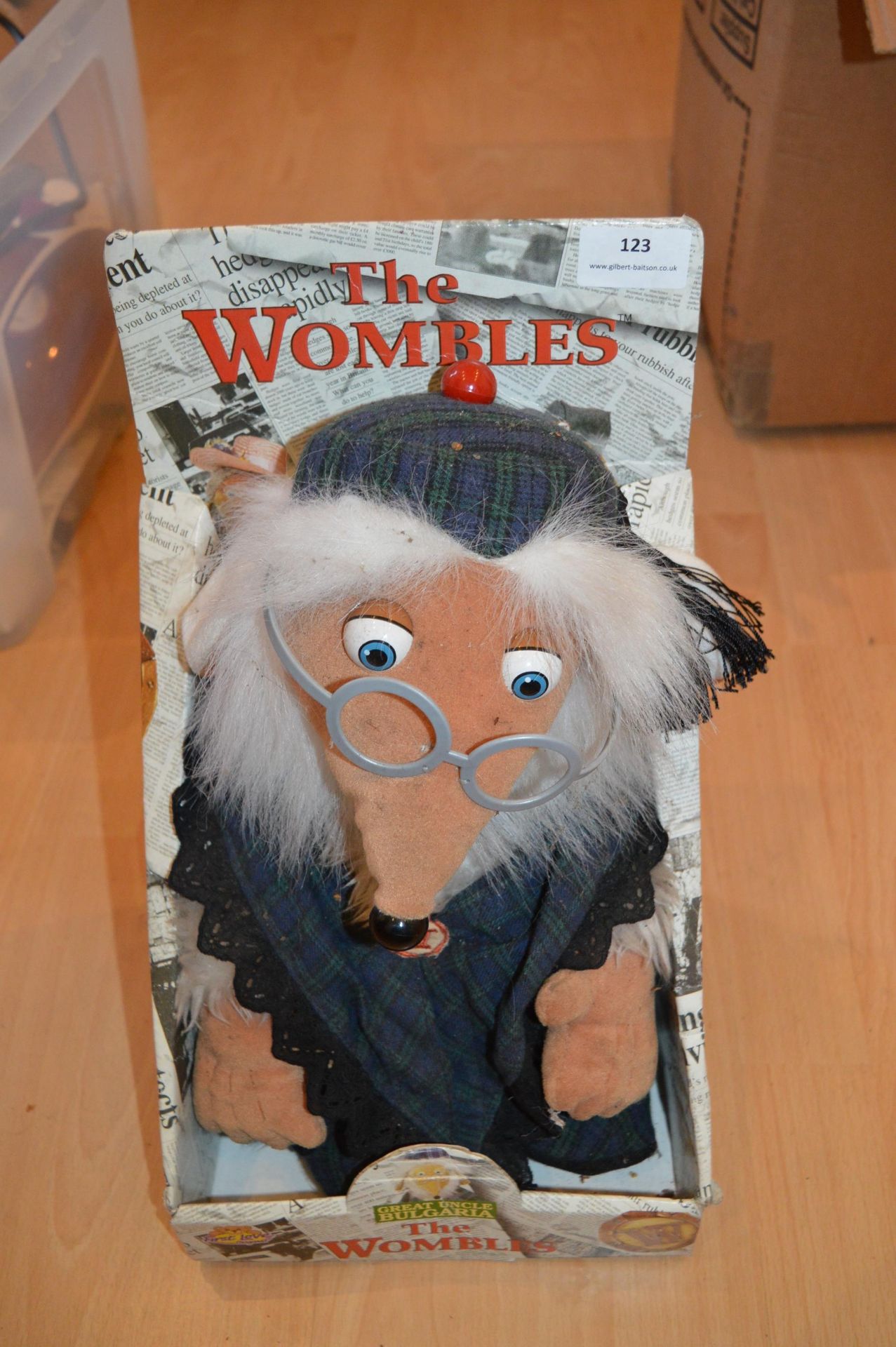 The Wombles Uncle Bulgaria Soft Toy