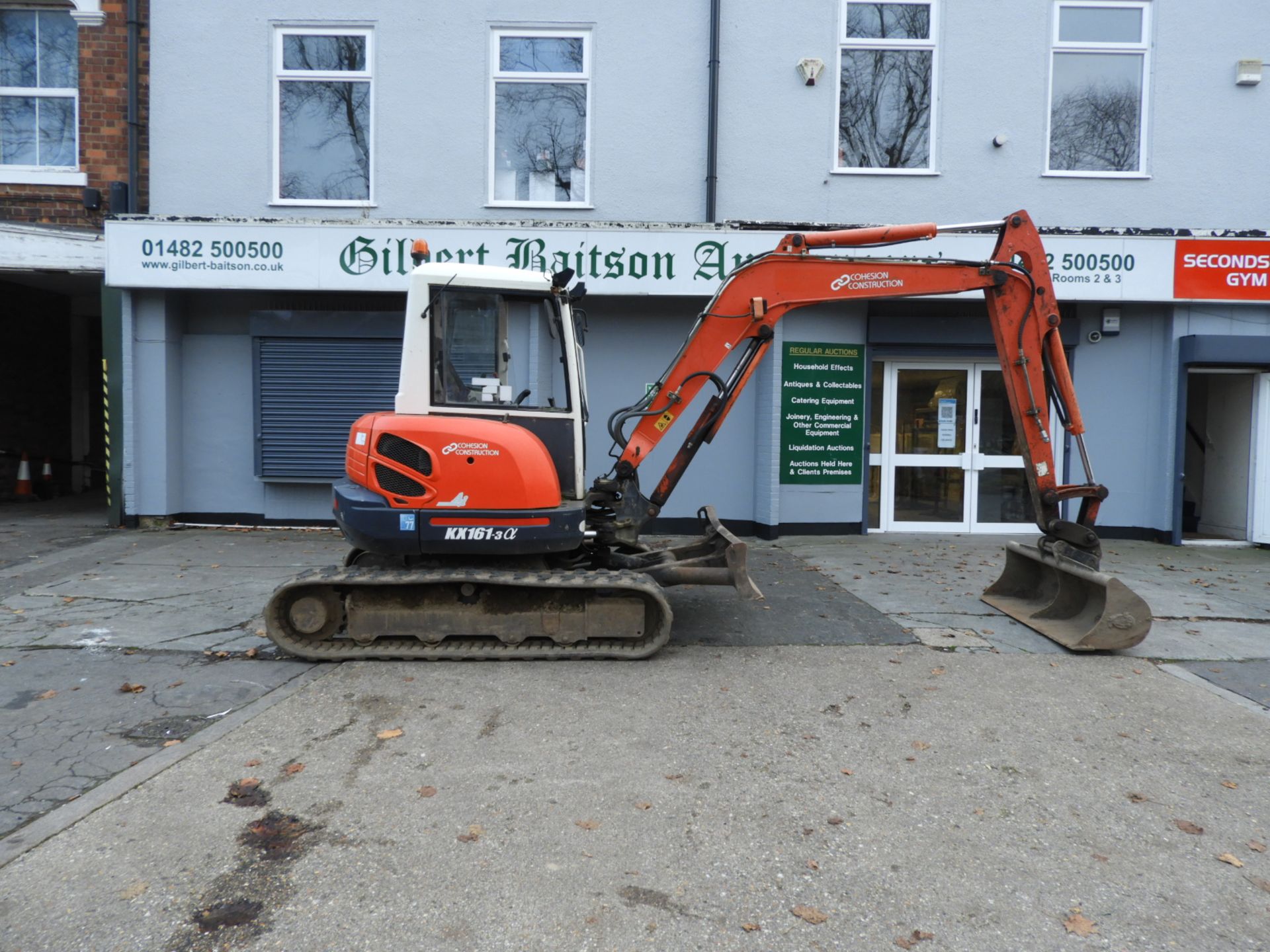 *Kubota KX161-3 Excavator, Hours: 4838.3