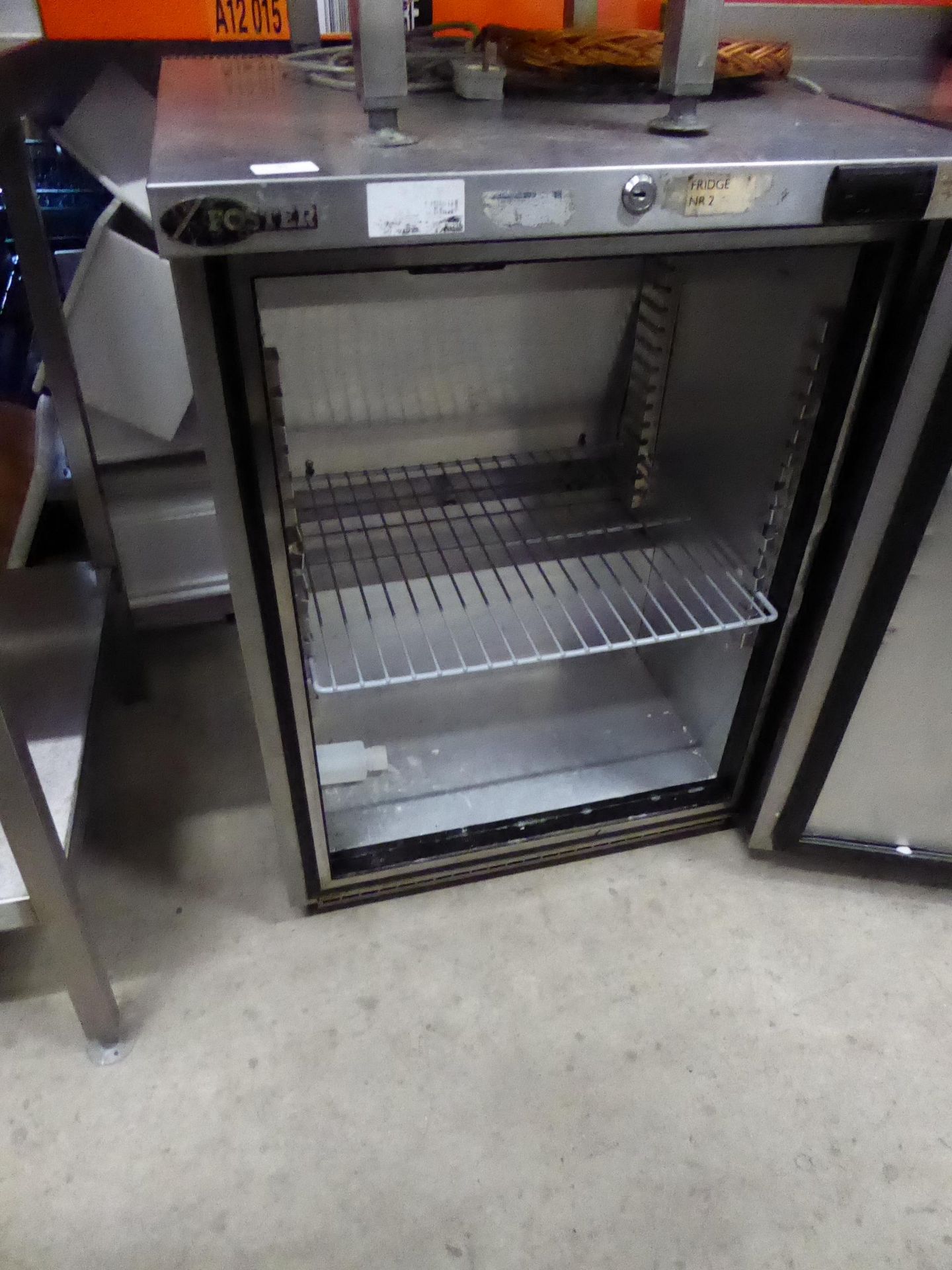 * foster stainless steel single door undercounter chiller model hr150 - Image 2 of 2