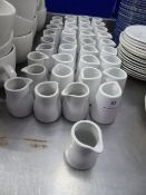 * 36 small milk jugs