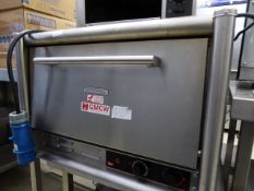 * grindmaster Cecilware 2 shelf pizza oven size 520 x 520 single phase electric