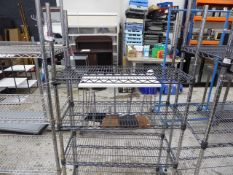 * wire rack 890w x 400d x 1660h