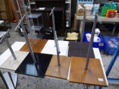 * 7 x display stands