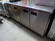 * foster 3-door prep bench chiller model pro 1\3 size 1870 X 700 x 850