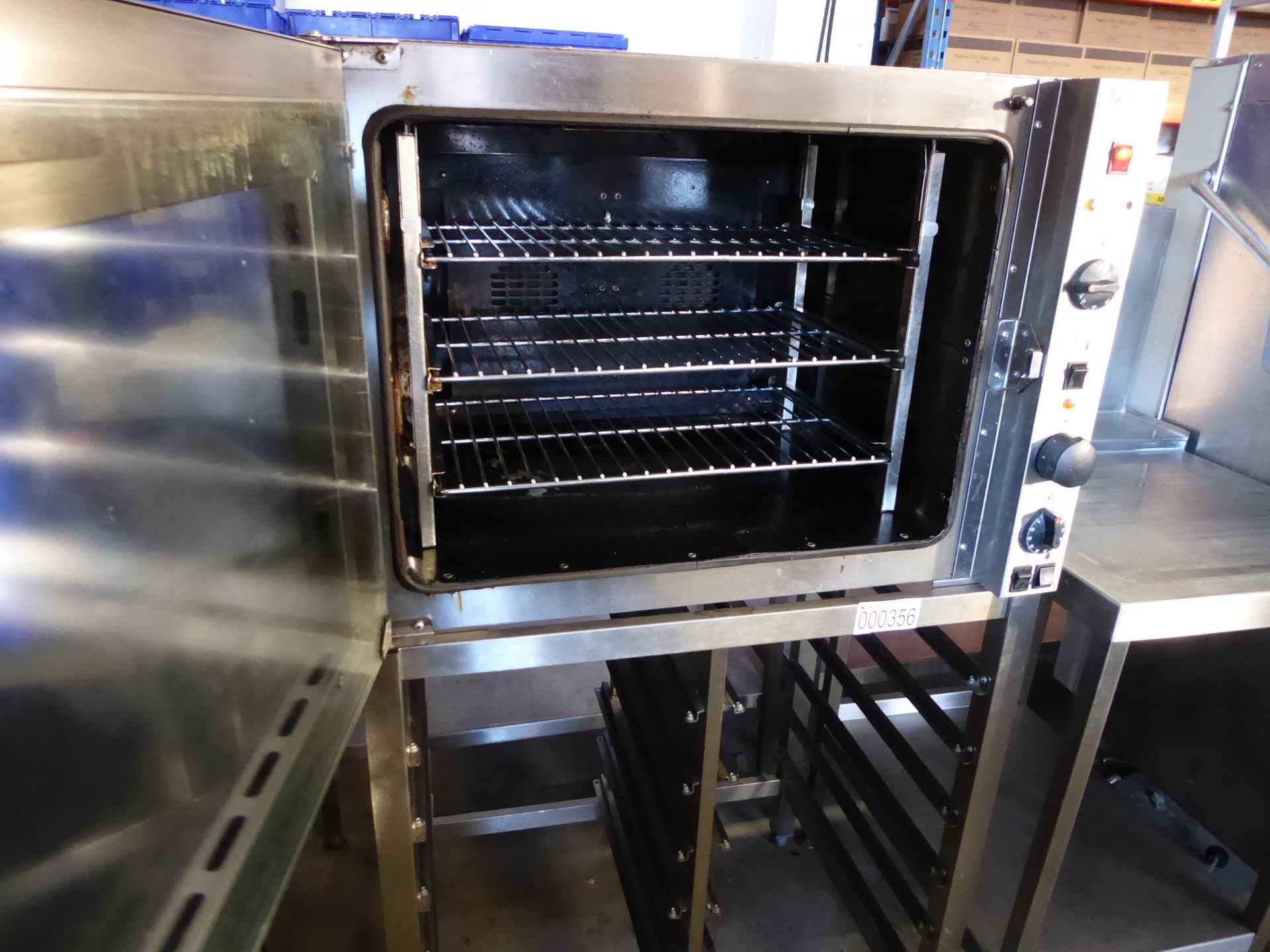 * lincat convection oven eco 8 on stand with rack - Image 6 of 7