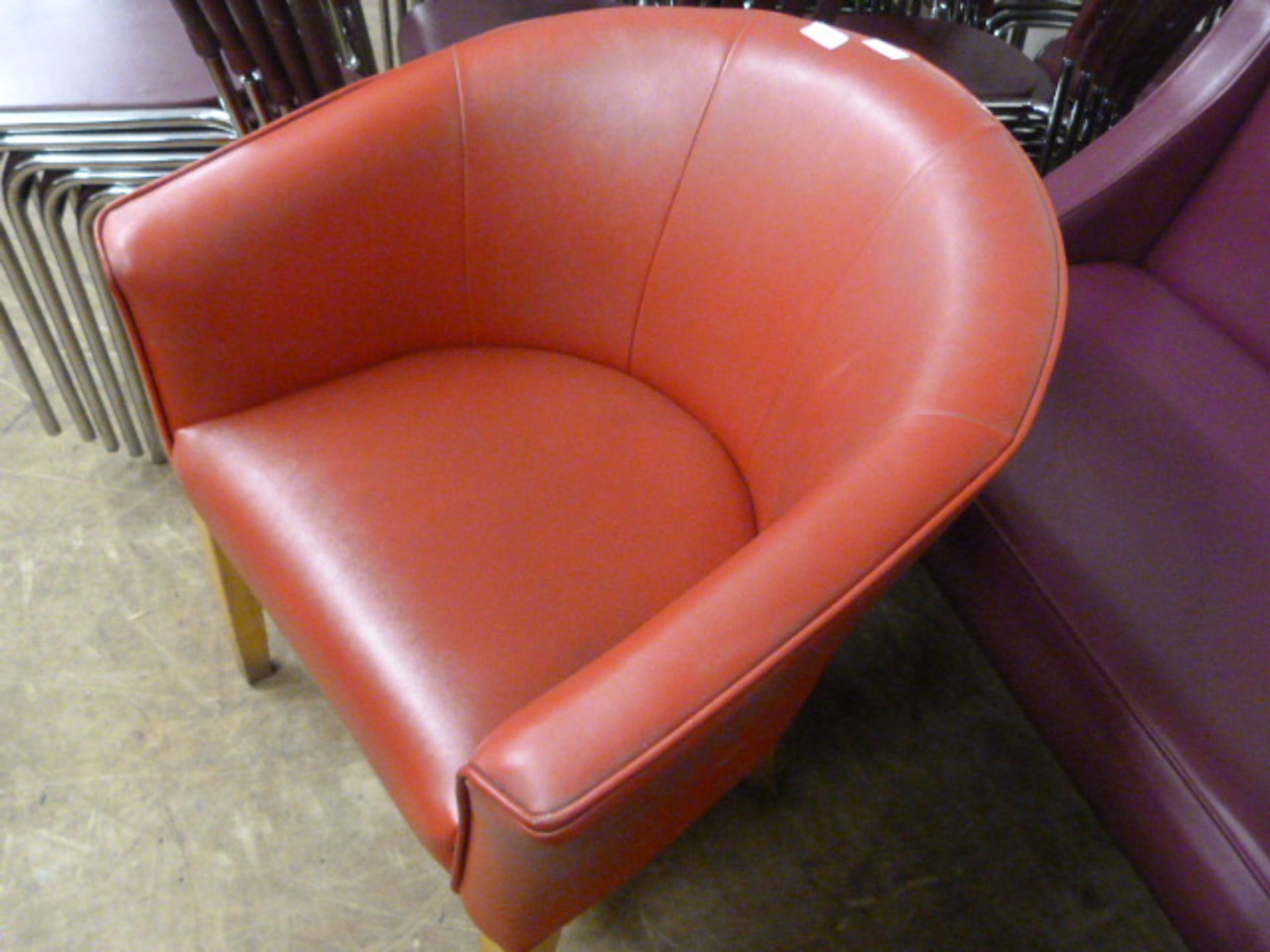 *Red Tub Chair