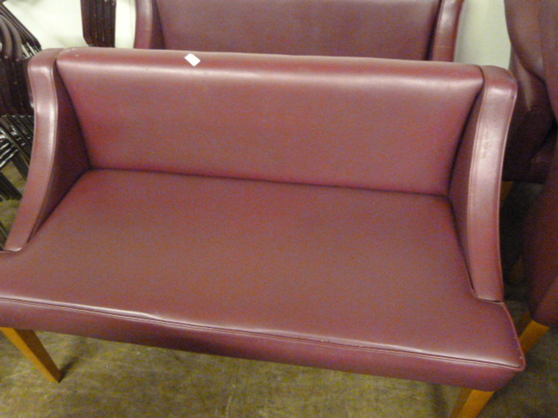 *Purple Two Seat Chair