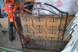 Wrought Iron Gate 38" wide x 46" high