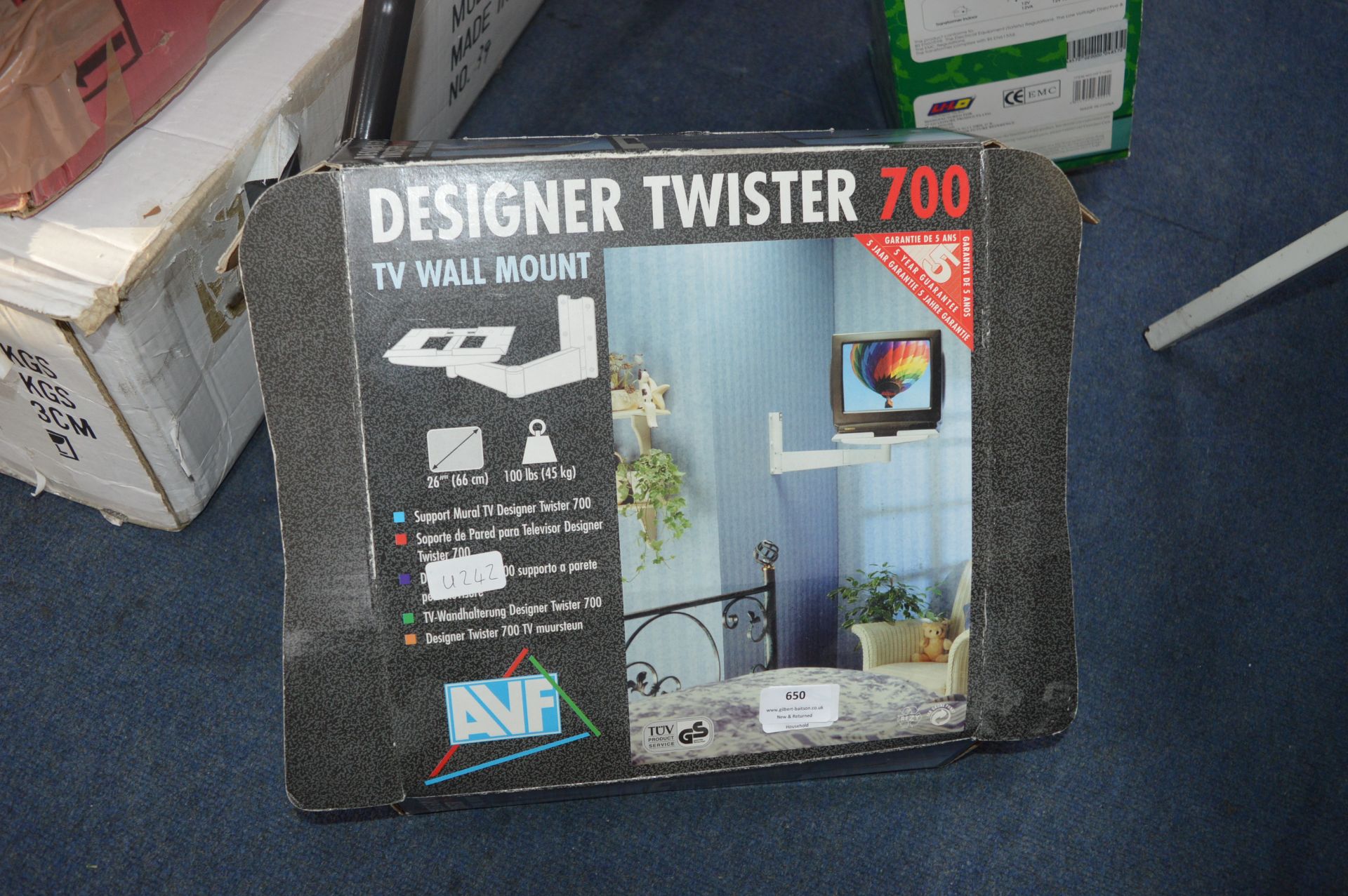 Designer Twister 700 TV Wall Mount