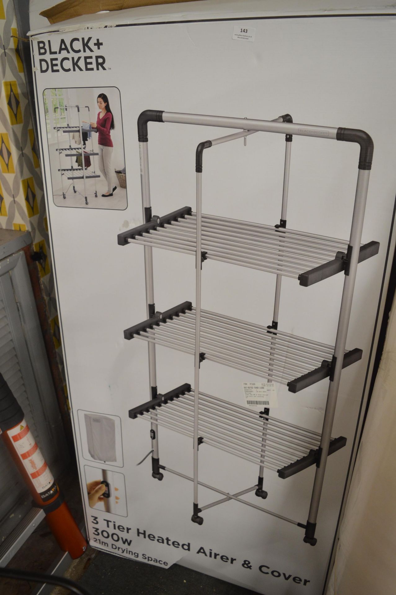 *Black & Decker Heated Clothes Airer - Image 2 of 2