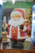 *Festive Santa Cookie Jar