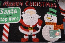 *Christmas Door Mat