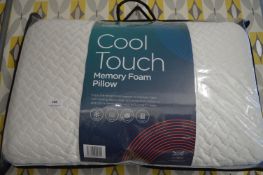 *Cool Touch Memory Foam Pillow