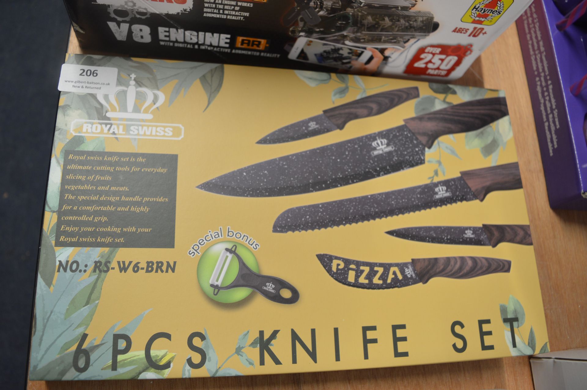 Royal Swiss 6pc Knife Set