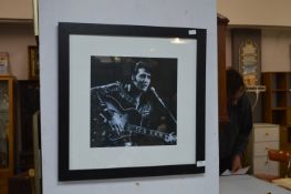Framed Elvis Print