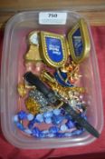 Costume Jewellery, Watches, Brooches, etc.