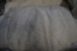 *Luxury Cream Throw