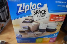 *Ziplock Space Bags