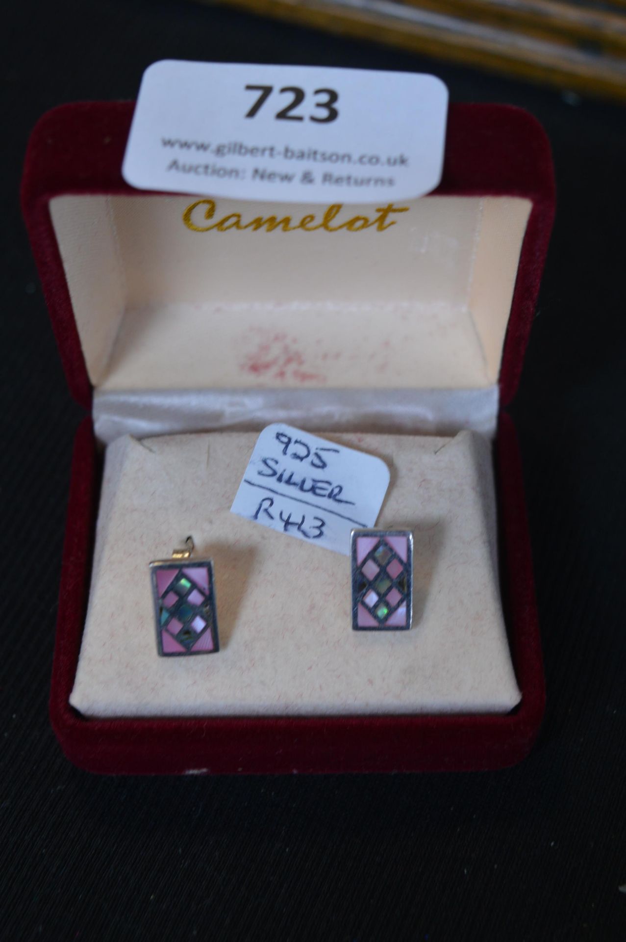 Pair of 925 Sterling Silver Earrings