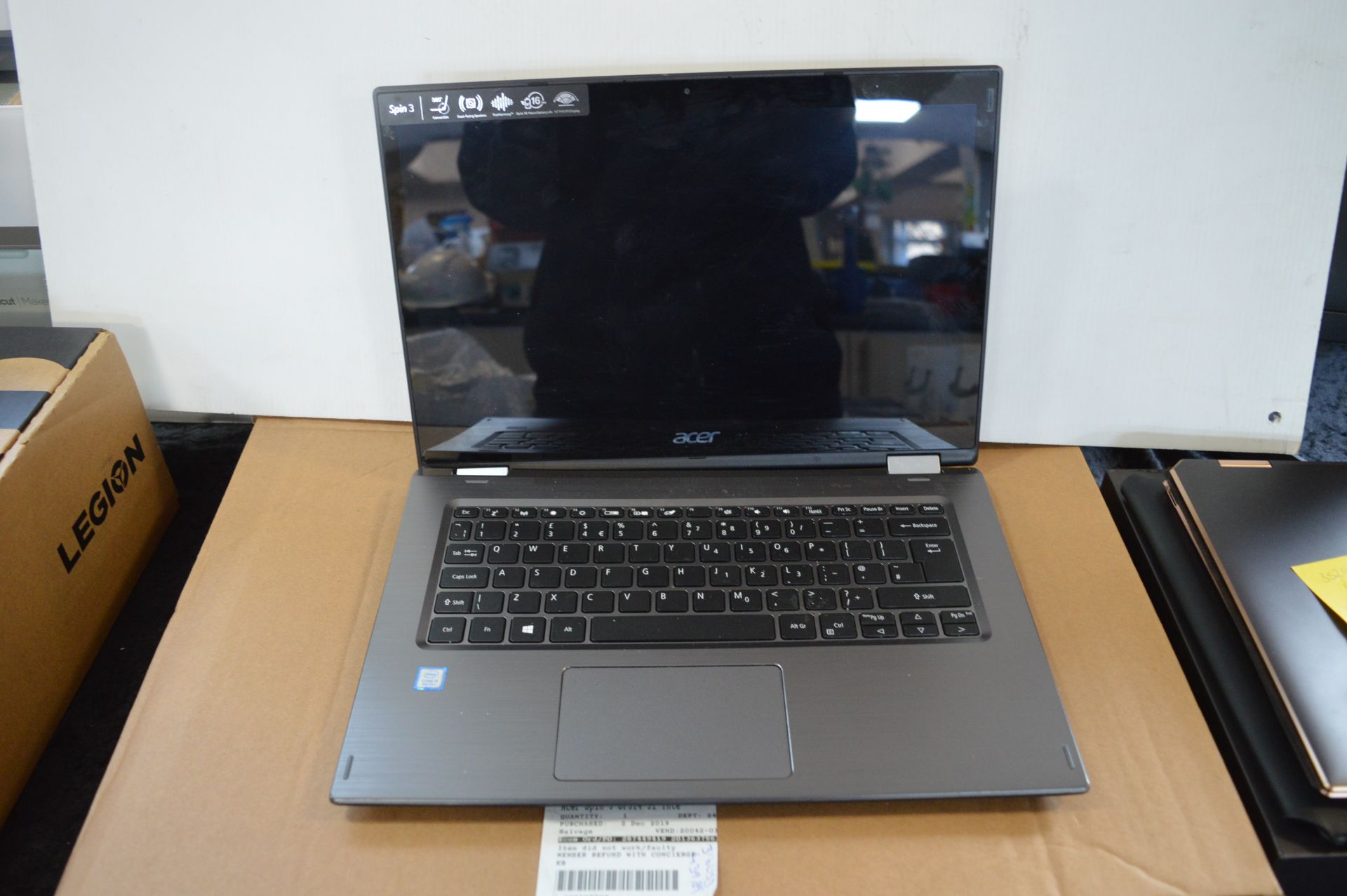 *Acer Spin3 SP314-51 Notebook (AF) - Image 2 of 2