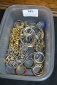 Assorted Gent's Rings, Bracelets, etc.