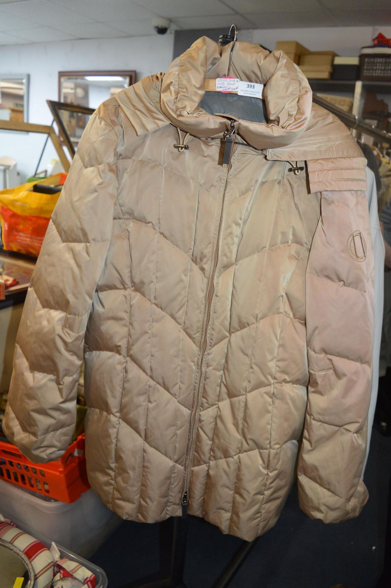 Ladies Italian Laurel 100% Down Jacket Size: 16 - RRP £225