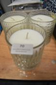 *Fragrance Candle 3pk