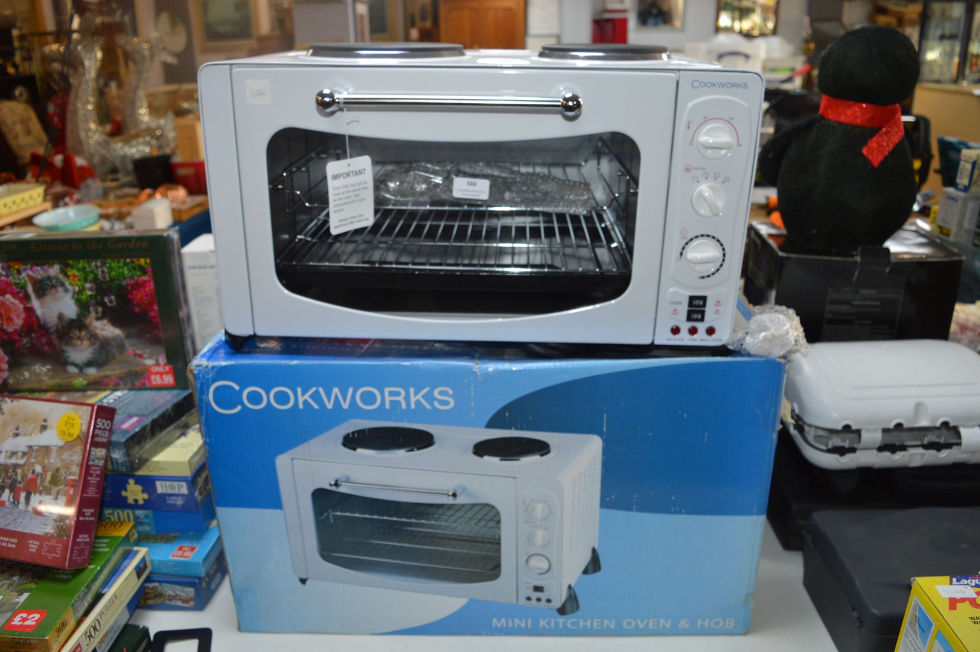 Cookworks Mini Kitchen Oven and Hob (new & boxed)