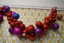 Christmas Bauble Garland